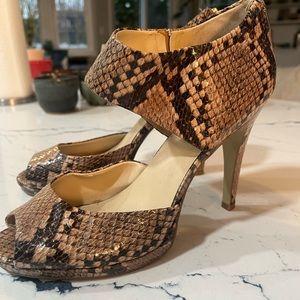 Nine West Snakeskin Sandals